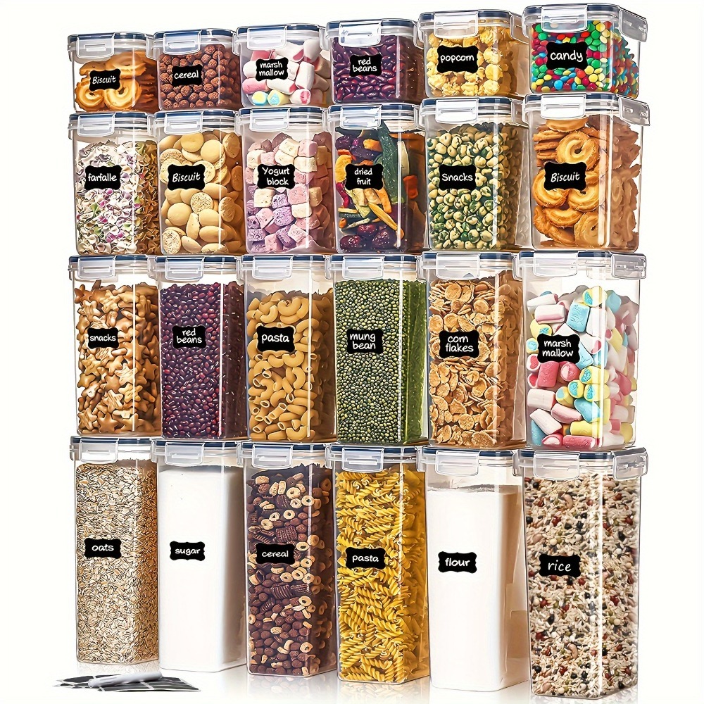 Food Storage Cupboard - Набор из 24 контейнеров для хранения