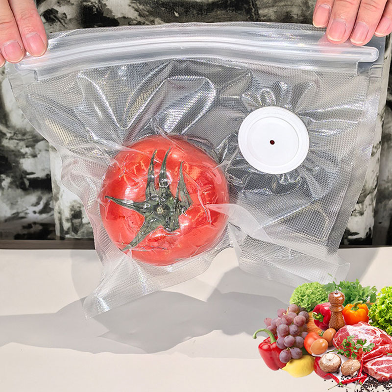 Food Storage Vacuum Bags - Улучшенная версия: набор вакуумных пакетов для
