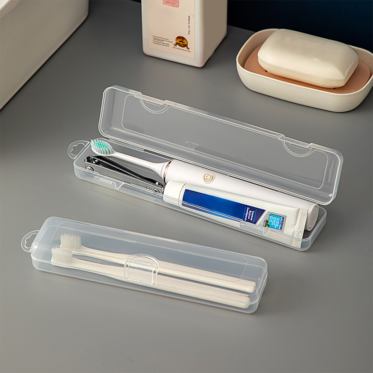 Food Storage Drawer Organizer - WORTHBUY Коробка для зубных щеток, прозрачный