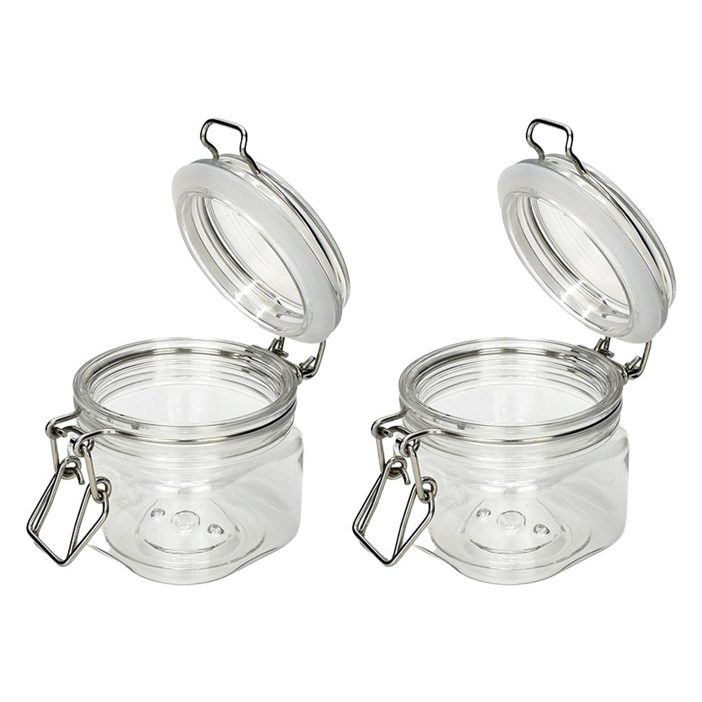 Food Storage Jars & Containers - 2 шт. герметичных прозрачных банки для