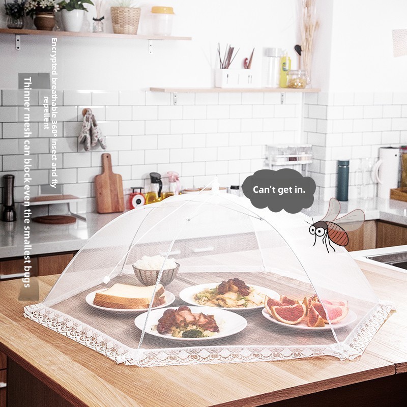 Food Storage Net - Многофункциональная складная сетчатая крышка для еды