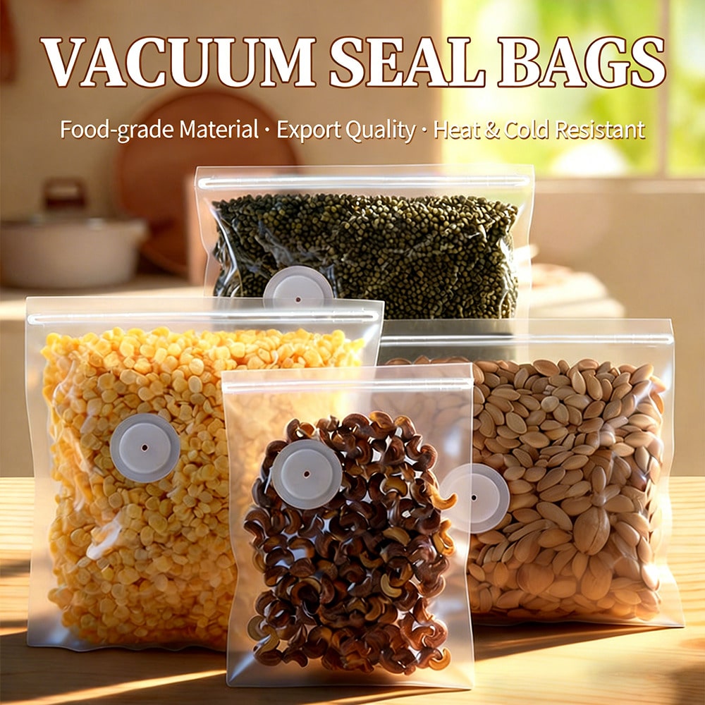 30 многоразовых вакуумных паке – обзор и цена Food Storage Vacuum Bags
