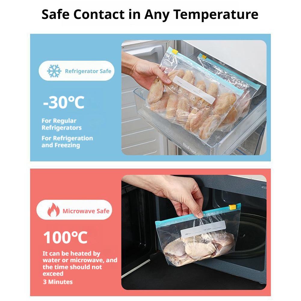 Многоразовые пакеты для хранен – обзор и цена Food Storage Ziploc