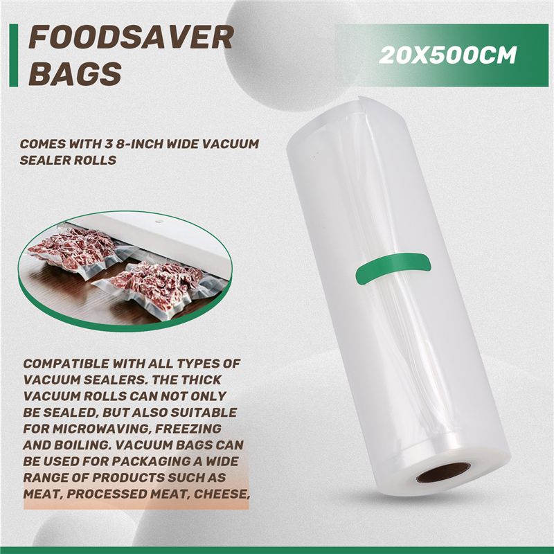 ABVJ-Рулоны пакетов для вакуум – обзор и цена Food Storage Vacuum Bags