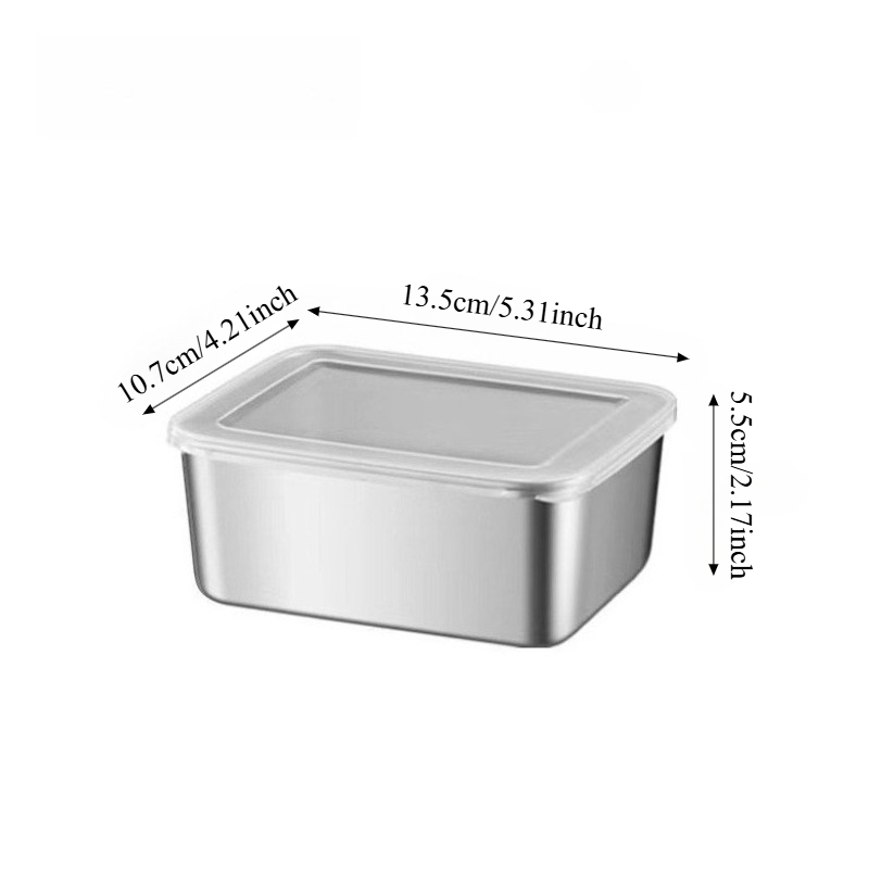 3/6 шт. прямоугольных контейне – обзор и цена Storage Food Tray