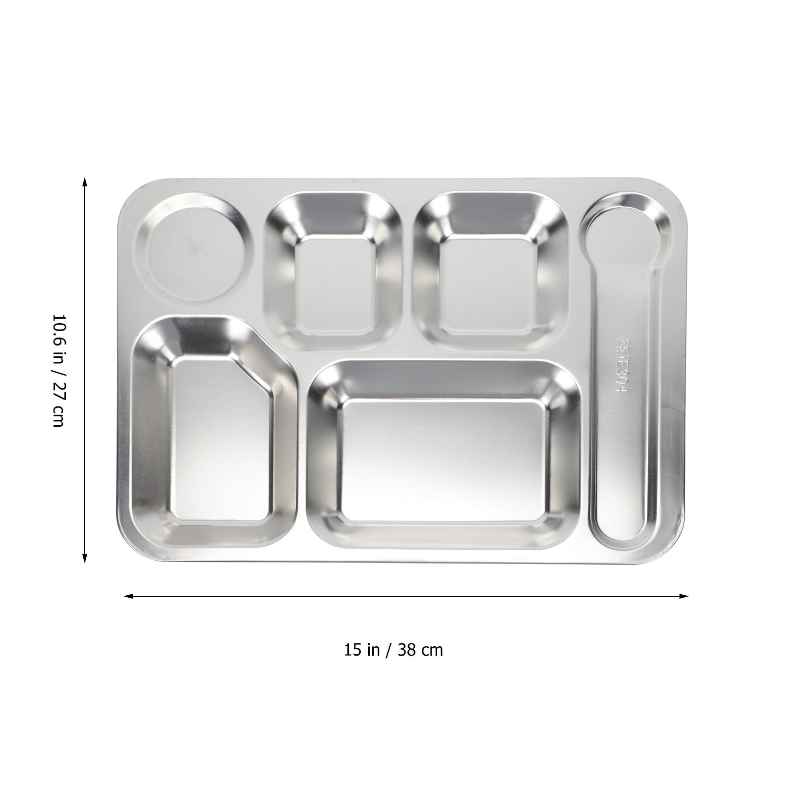 1 шт. ланч-бокс из нержавеющей – обзор и цена Storage Food Tray