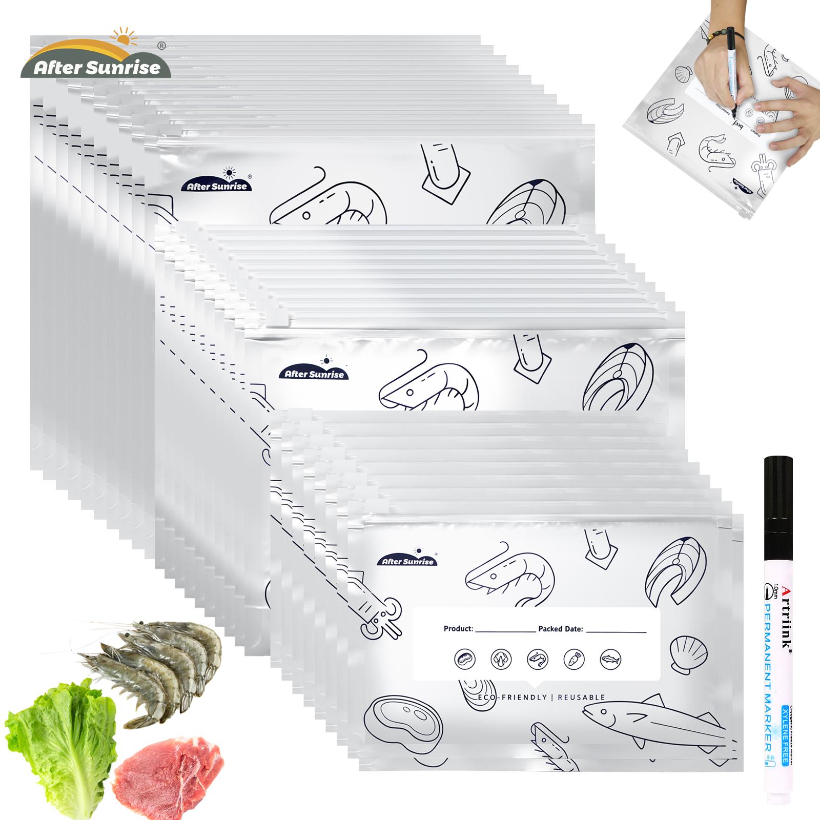 【Охлаждаемые продукты】Многораз – обзор и цена Food Storage Vacuum Bags