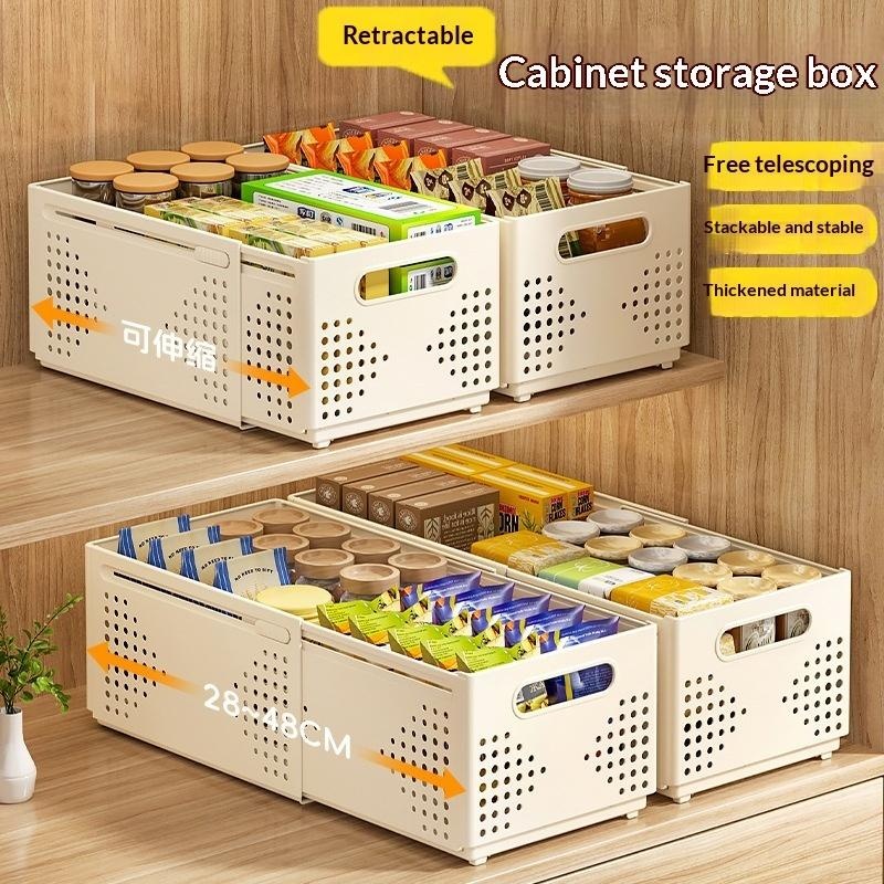 ● Выдвижной пластиковый органа – обзор и цена Stackable Pantry Bin