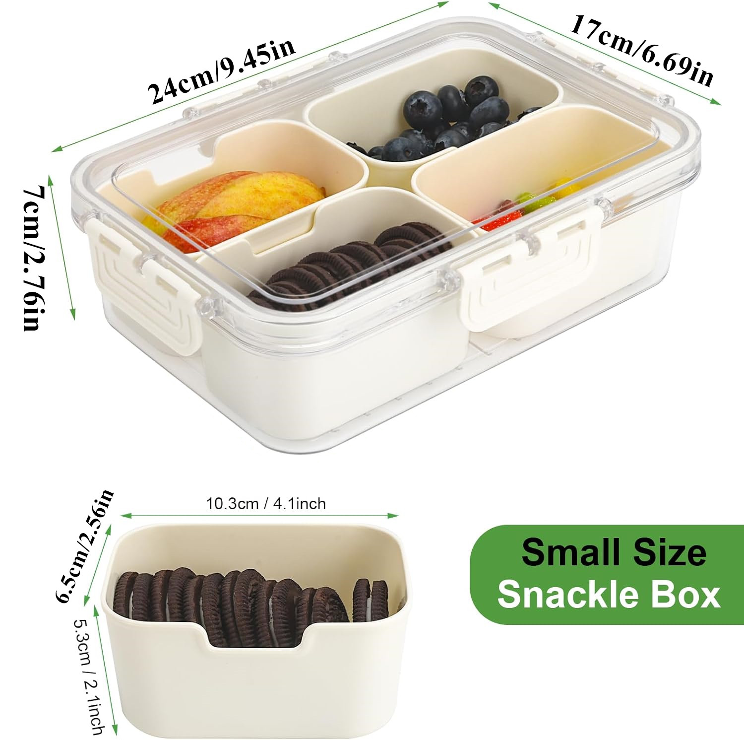Портативный контейнер для еды, – обзор и цена Storage Food Tray