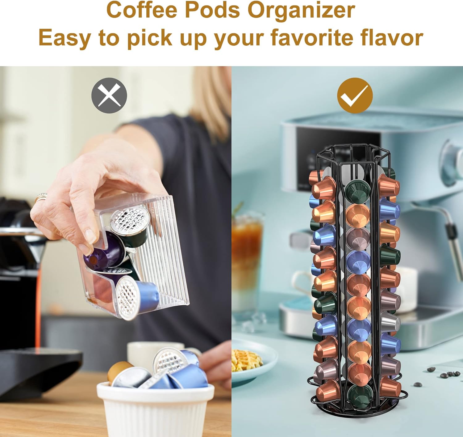 Держатель для кофейных капсул  – обзор и цена Food Storage Xl
