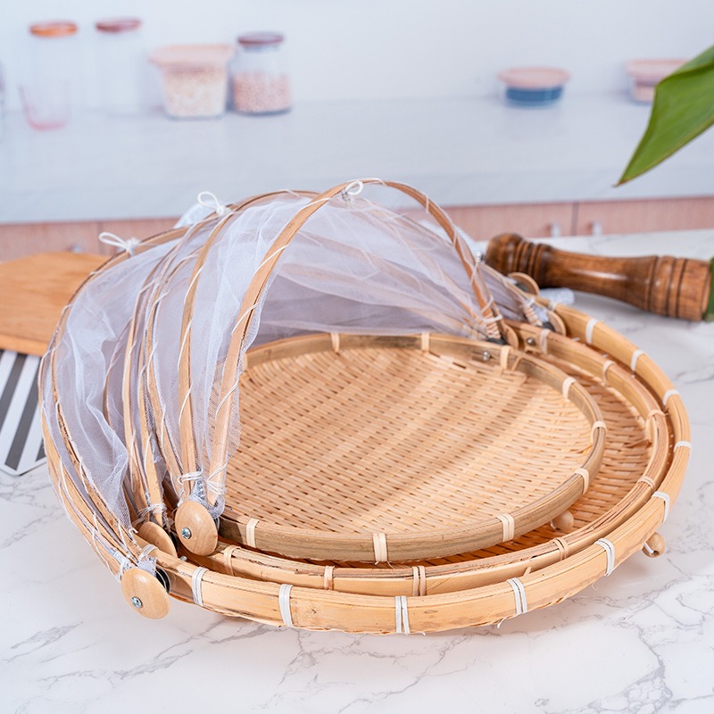 Бамбуковая тканая корзина, про – обзор и цена Food Storage Net