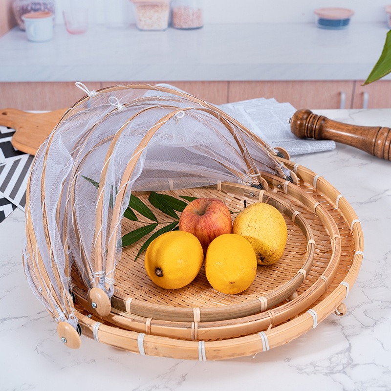 Бамбуковая тканая корзина, про – обзор и цена Food Storage Net