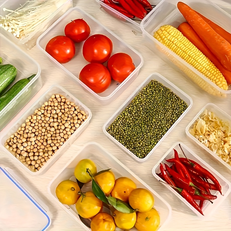 Набор из 8 предметов: 4 контей – обзор и цена Food Storage Drawer Organizer