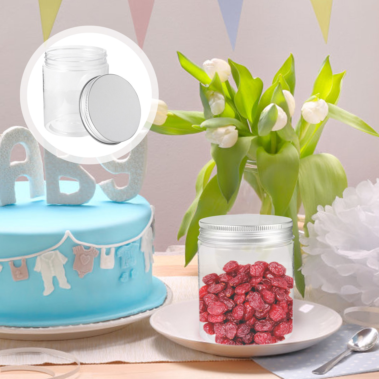 12 шт. пластиковых контейнеров – обзор и цена Food Storage Jars & Containers
