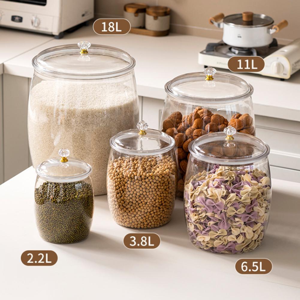 Большая прозрачная пластиковая – обзор и цена Food Storage Jars & Containers