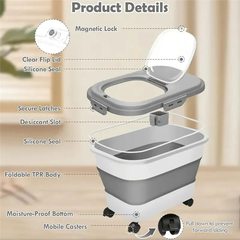 Контейнер для хранения корма H – обзор и цена Food Storage Pet