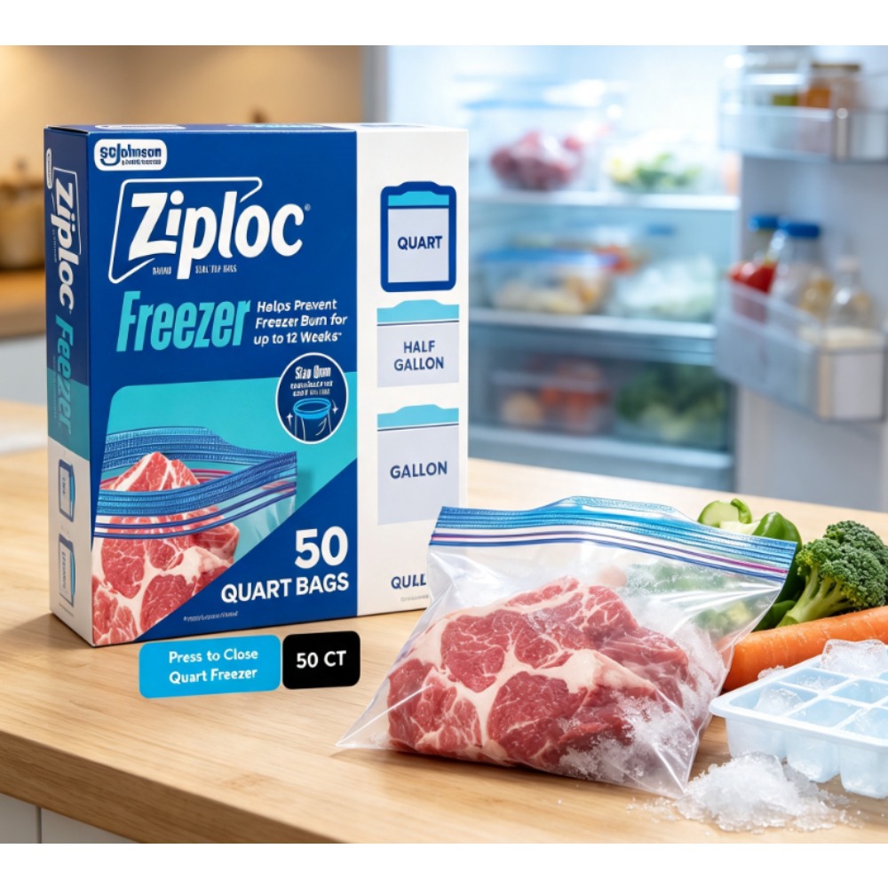 Пакеты для хранения продуктов  – обзор и цена Food Storage Ziploc