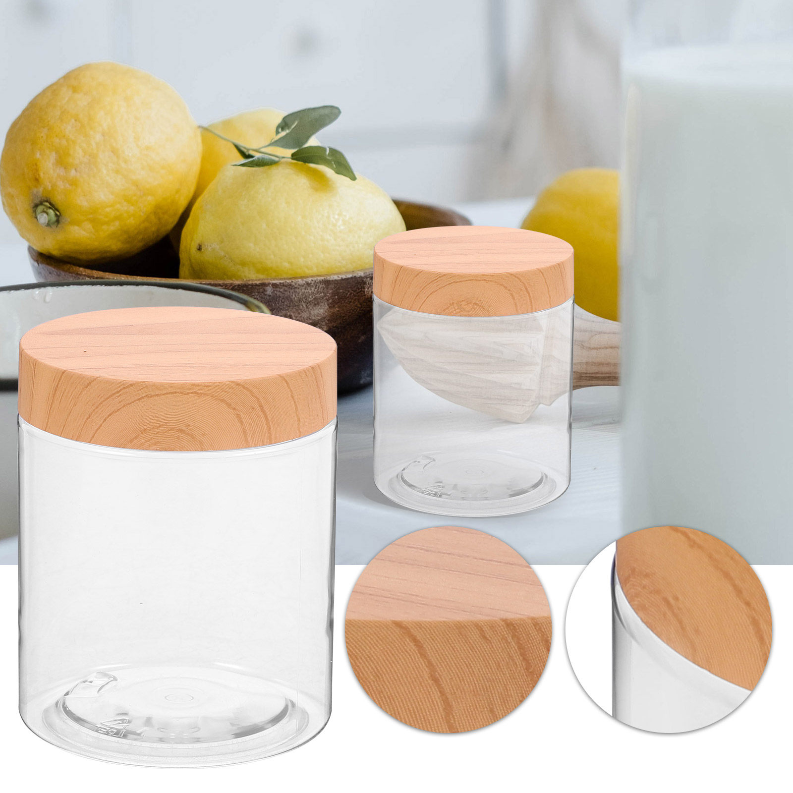 6 шт. кухонных контейнеров для – обзор и цена Food Storage Jars & Containers