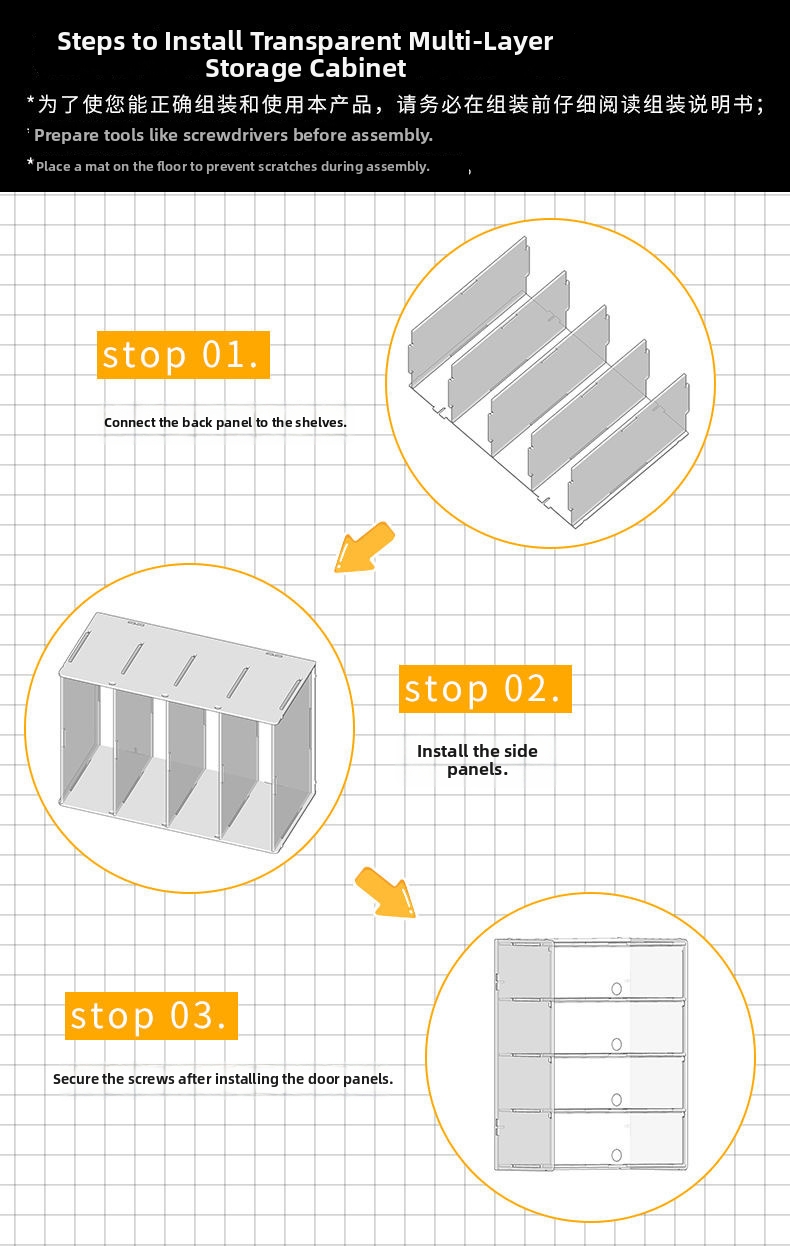 Прозрачный акриловый многослой – обзор и цена Stackable Pantry Bin