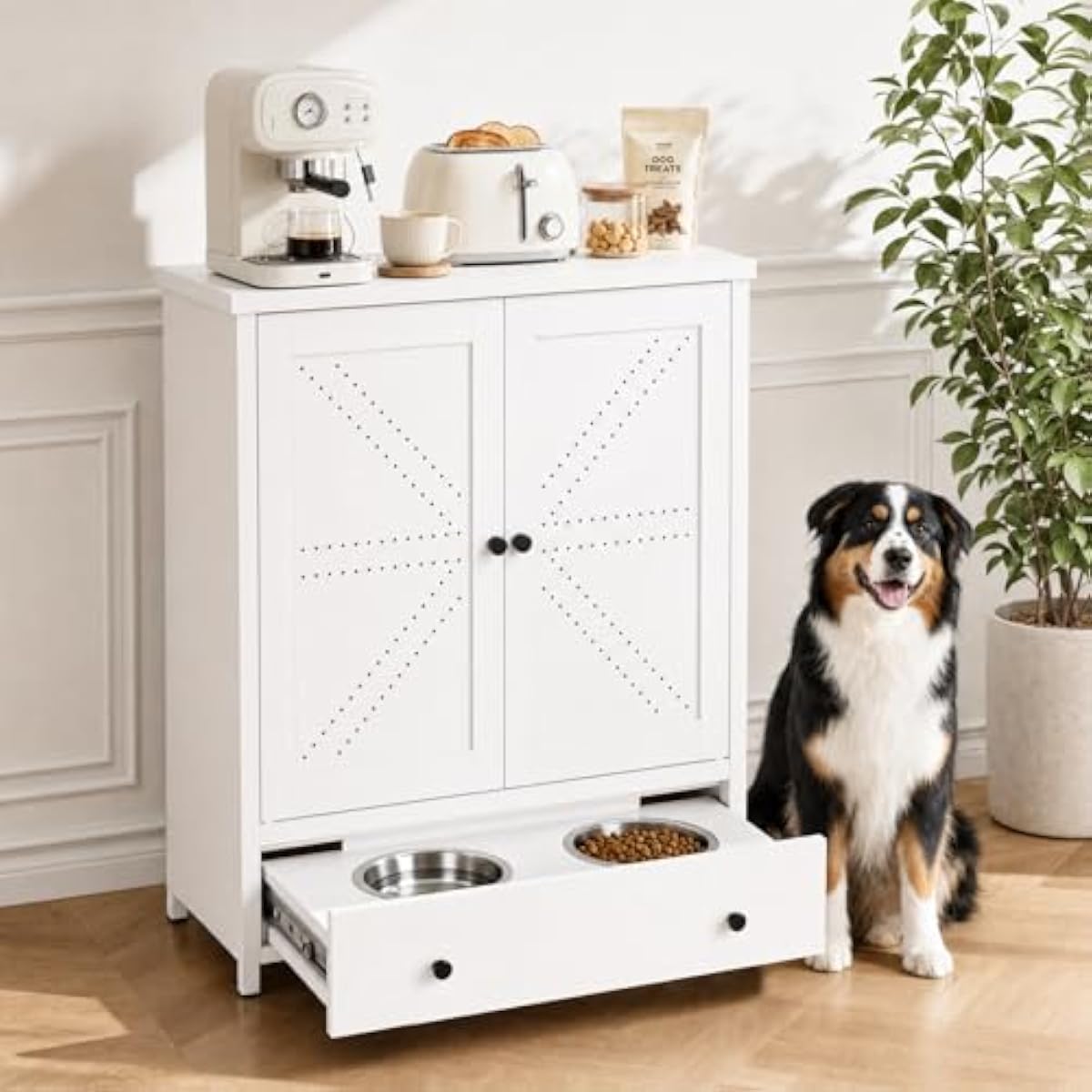 Металлическая кормушка для дом – обзор и цена Food Storage Pet