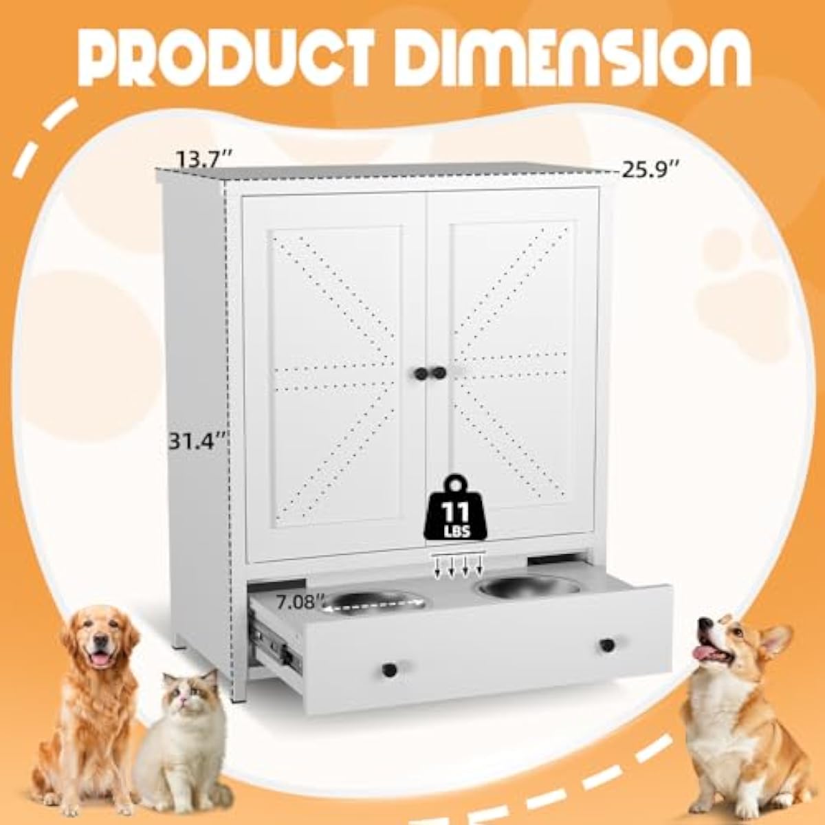 Металлическая кормушка для дом – обзор и цена Food Storage Pet