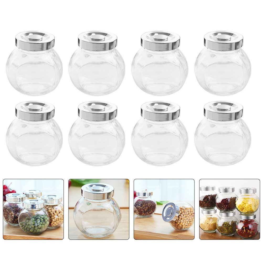 8 шт. легких портативных стекл – обзор и цена Food Storage Jars & Containers