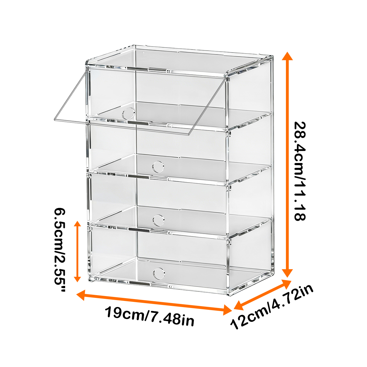 Прозрачный акриловый многослой – обзор и цена Stackable Pantry Bin