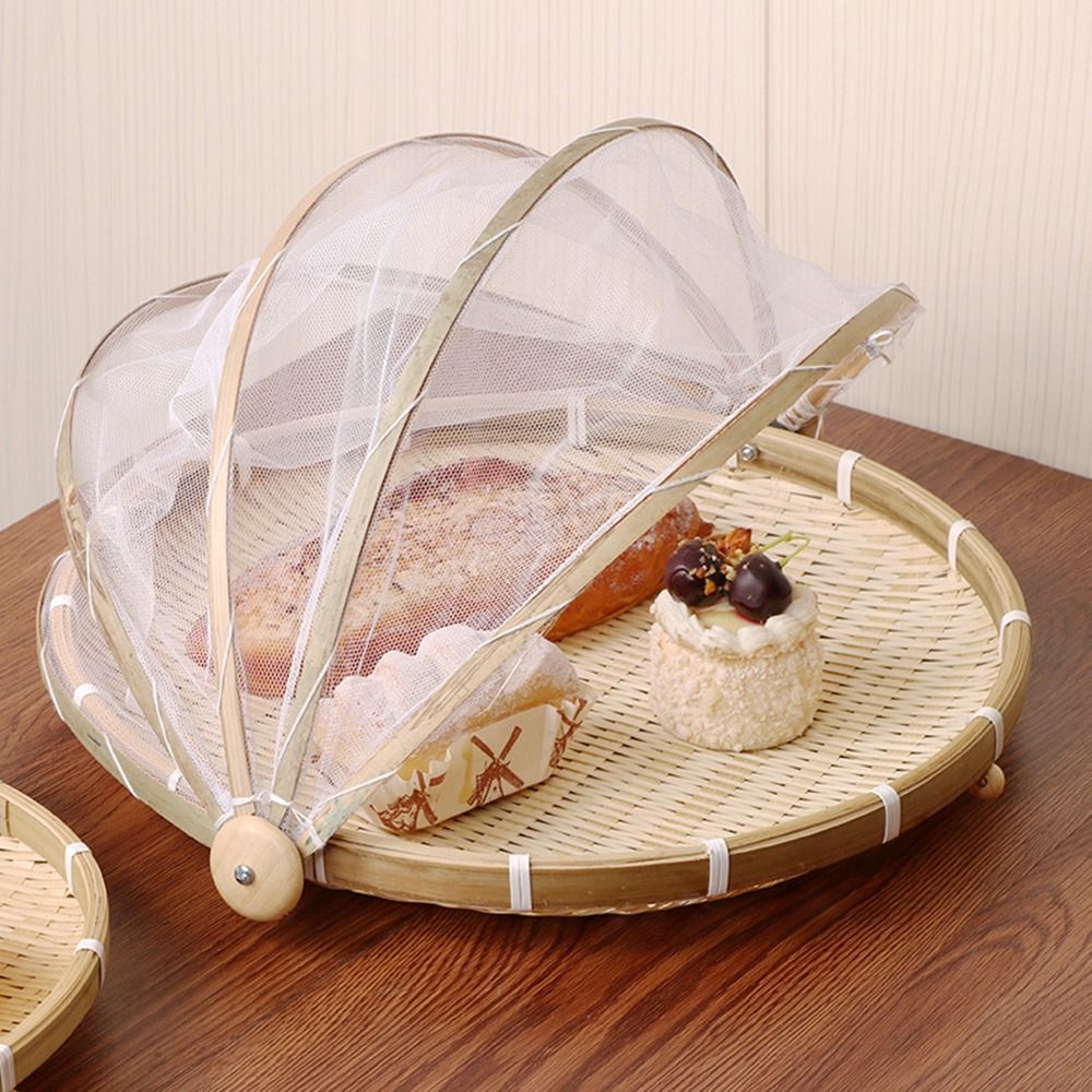 Бамбуковая пылезащитная корзин – обзор и цена Food Storage Net